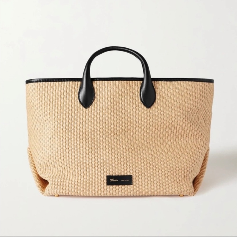 Brand New Khaite Amelia Raffia tote